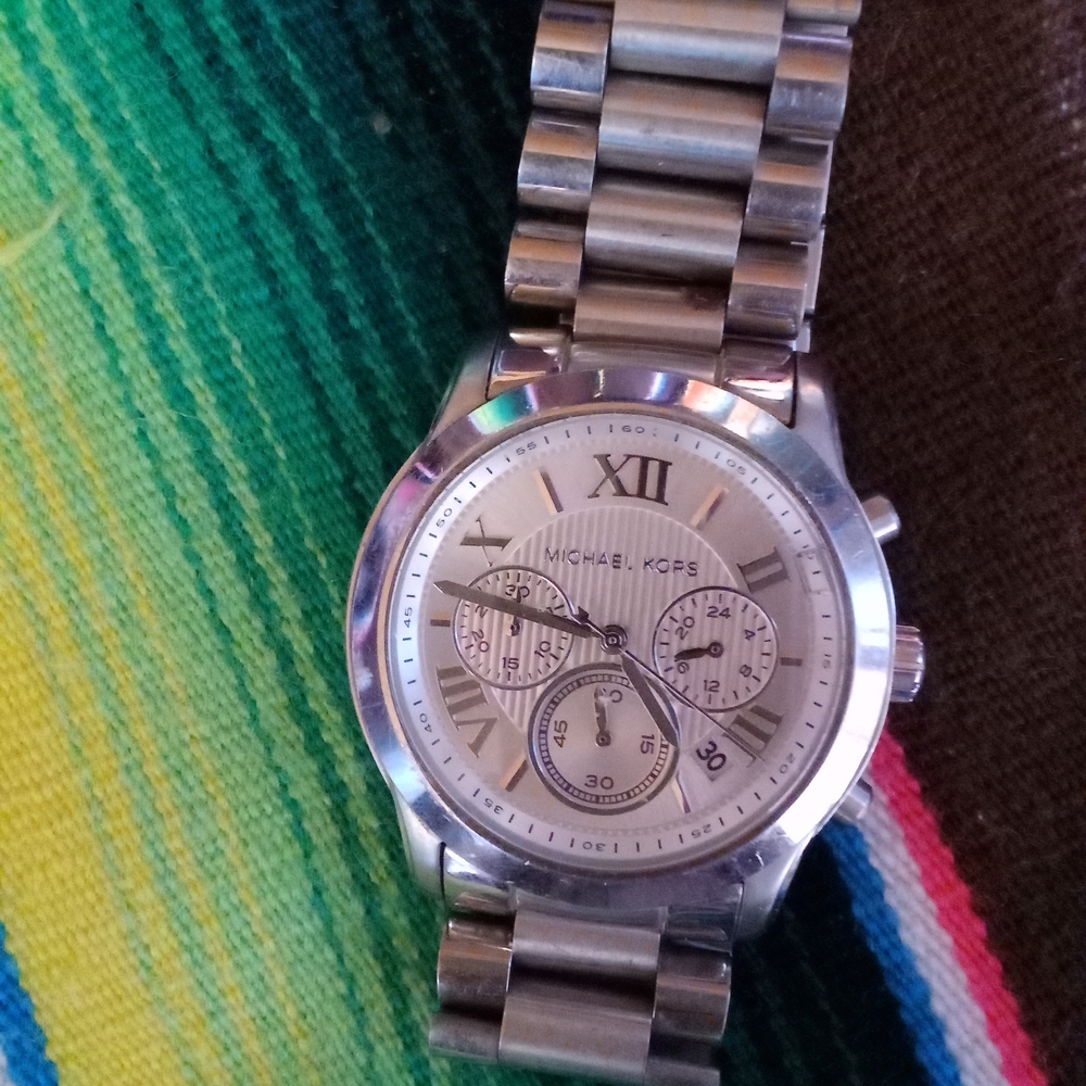 💯 Authentic Michael Kors Silver Women's Watch